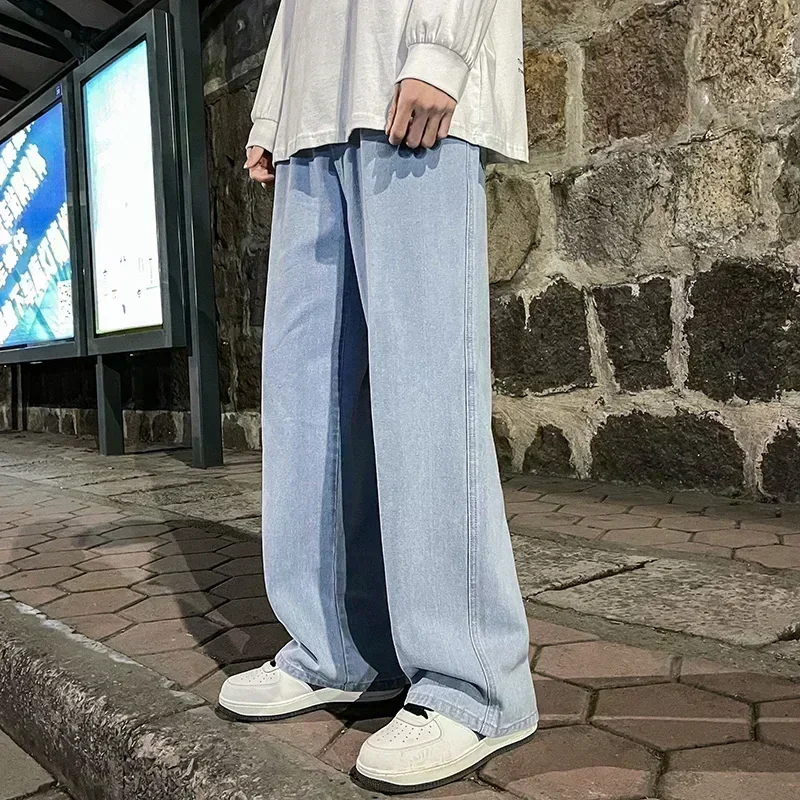 Streetwear Brand Denim - Jeans amples décontractés pour hommes, style