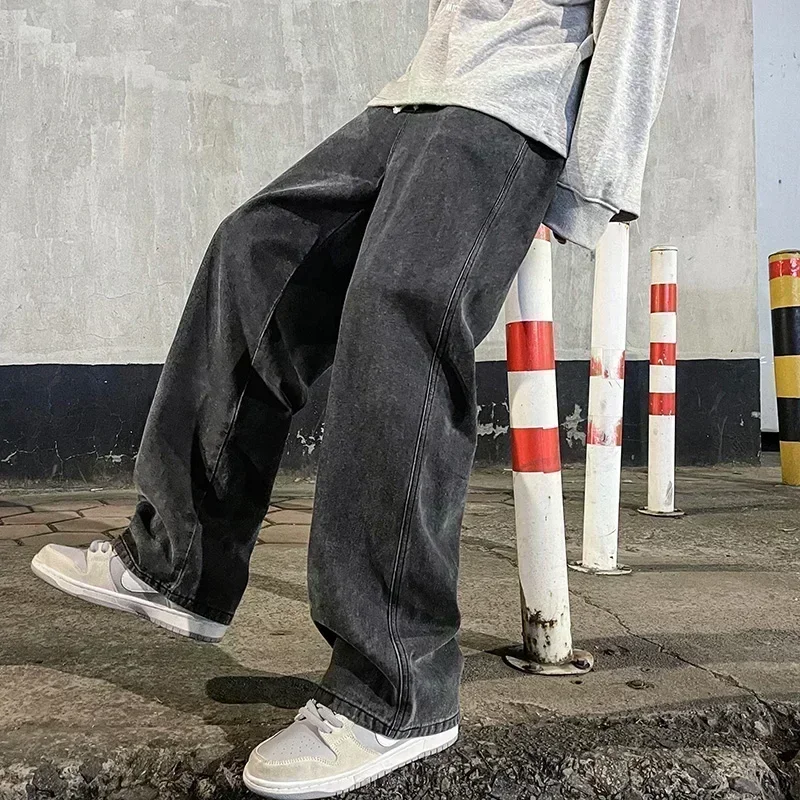 Jeans amples décontractés pour - Streetwear Brand Denim avis et prix