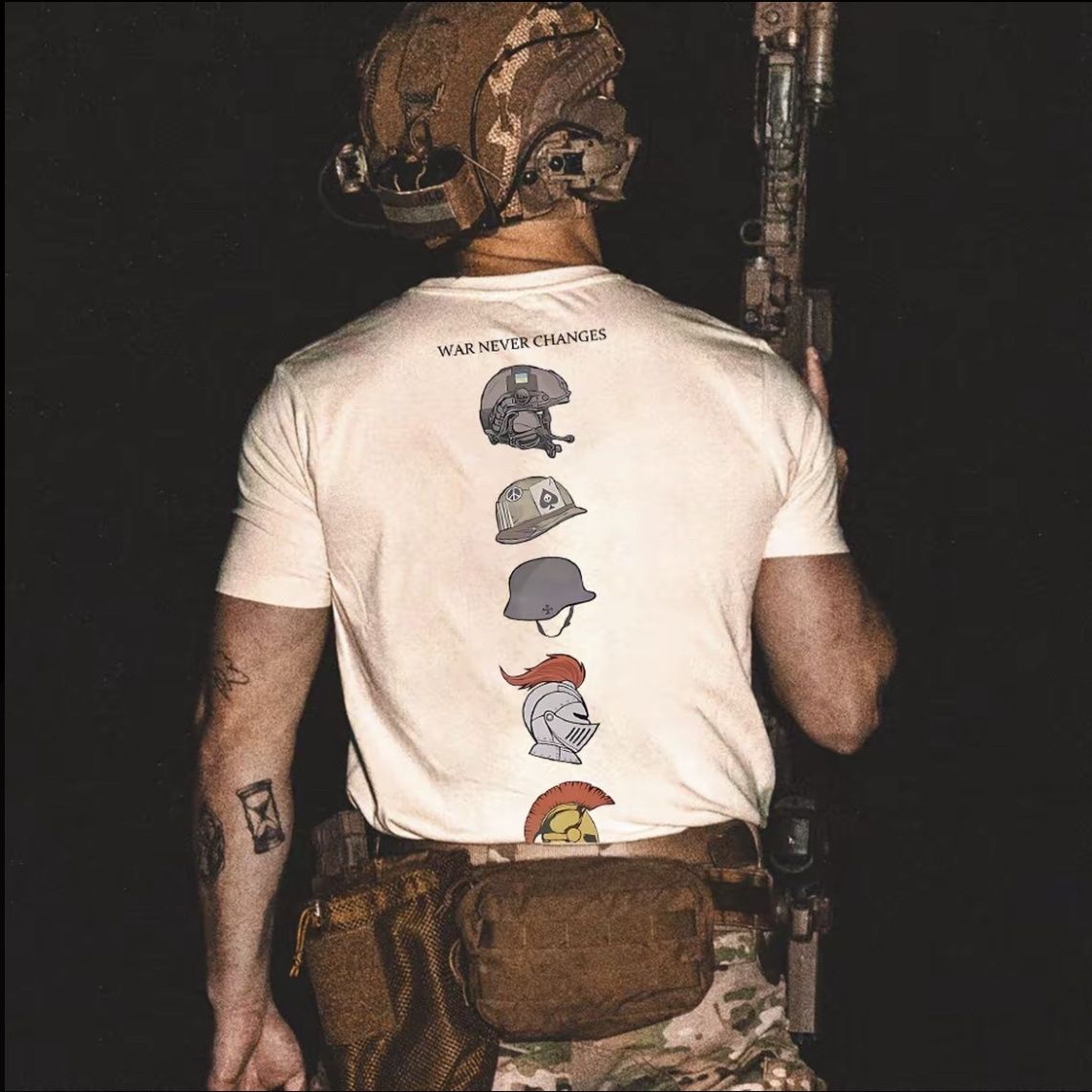 Casque évolution histoire marq - Streetwear Brand Tees avis et prix