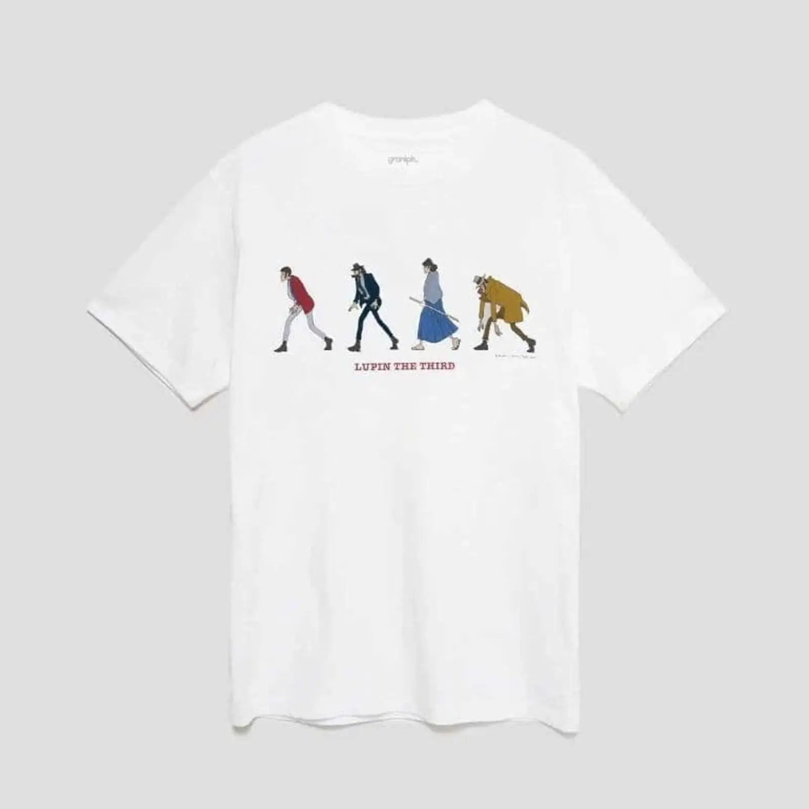 T-shirt Graniph Lupin III tail - Streetwear Brand Vintage avis et prix